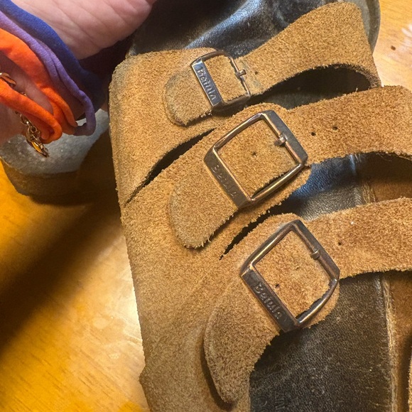 - Birkenstock Beulah Brown leather sandals women size 9 men 7 - Picture 11 of 12